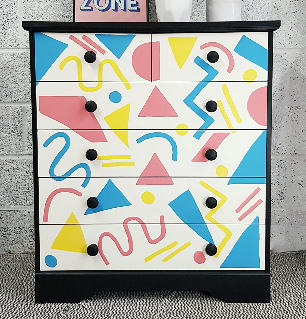 90's Vibe Chest of Drawers