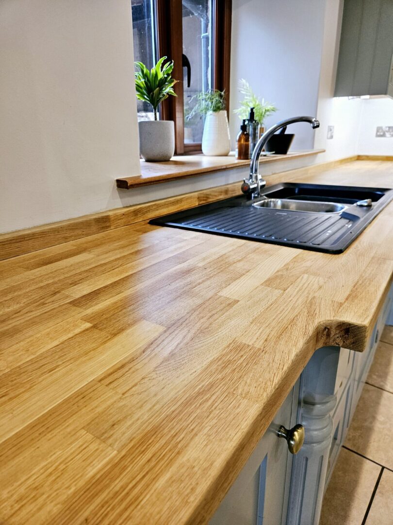 wooden worktop refinishing