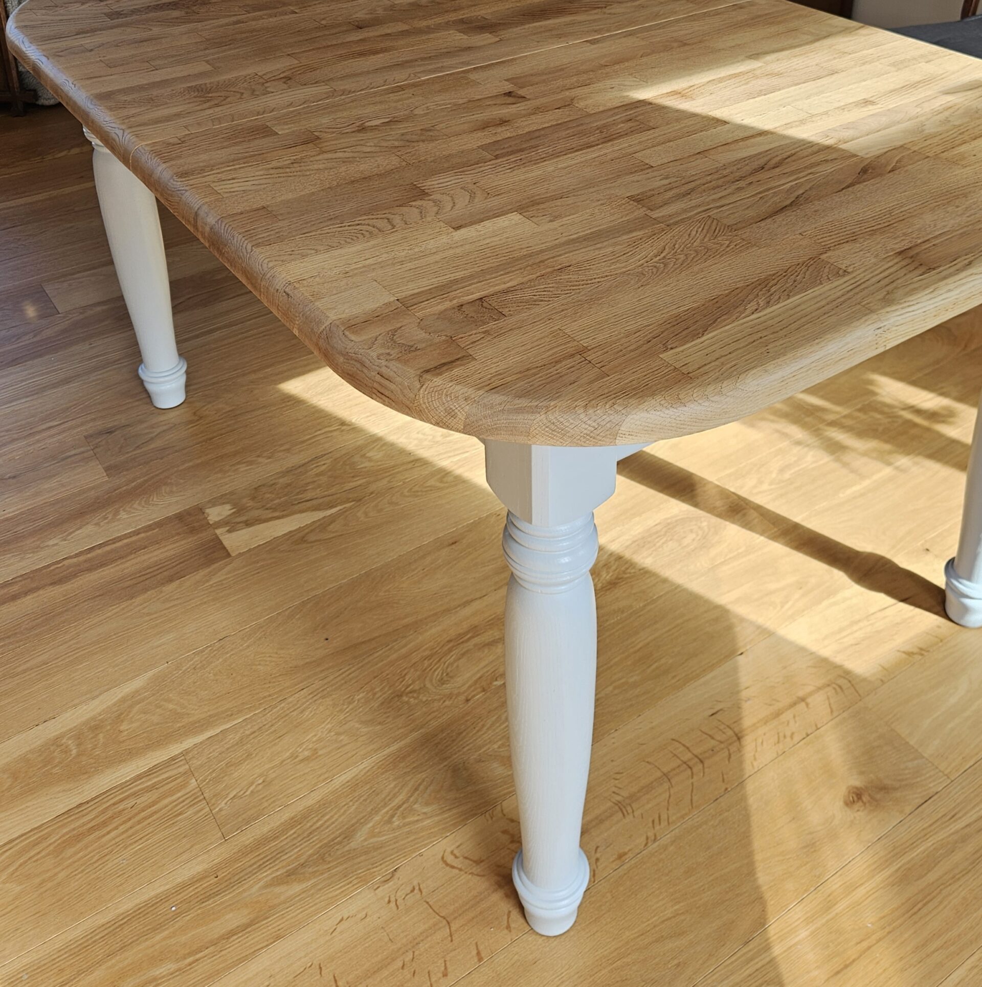 Refinished dining table