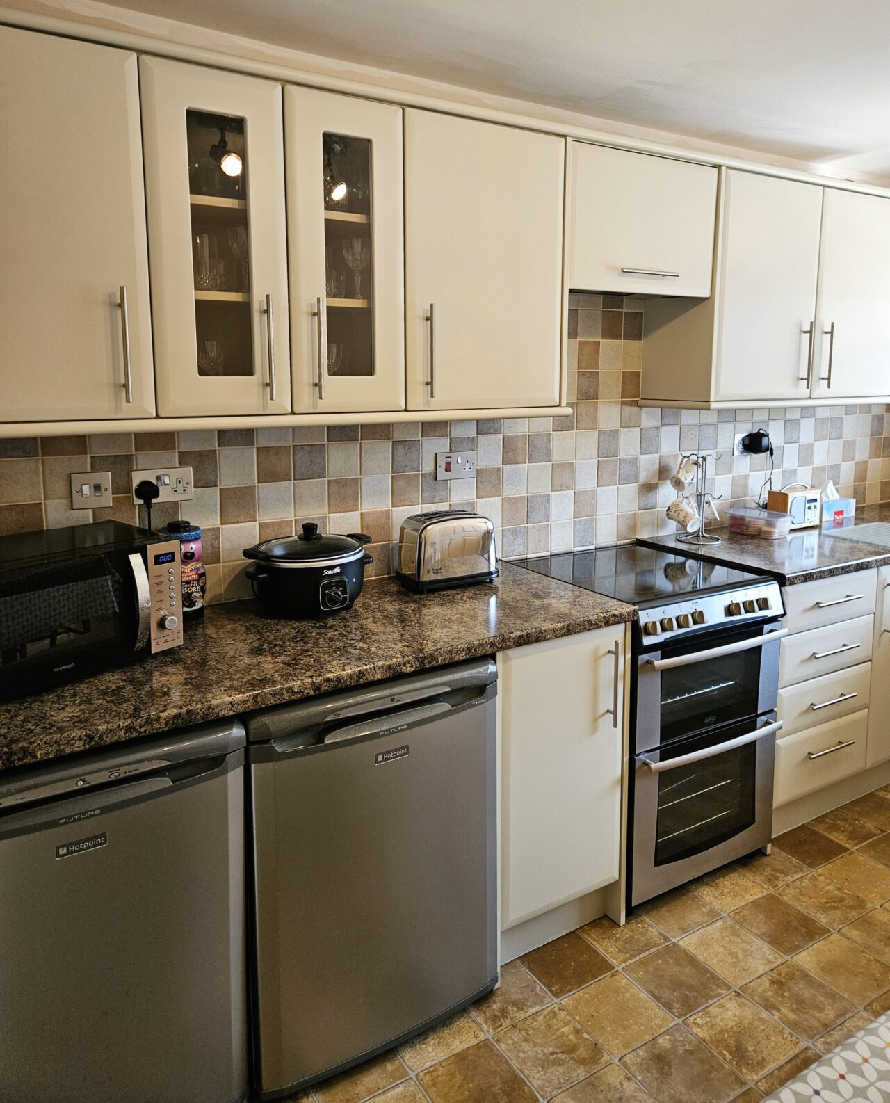 Portland Stone little greene kitchen