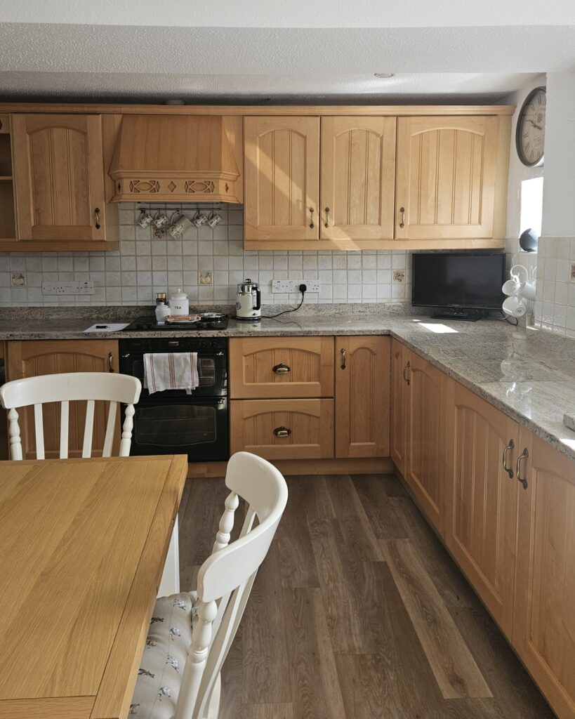 before and after - hand painted kitchen transformation - A Twist of Somerset - commission painting - Cupboard Cabinet Makeover before and after - hand painted kitchen transformation - A Twist of Somerset - commission painting - Cupboard Cabinet Makeover
