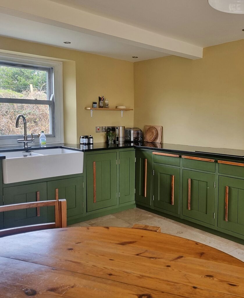 Olive Green - hand painted kitchen transformation - A Twist of Somerset - commission painting - Cupboard Cabinet Makeover Olive Green - hand painted kitchen transformation - A Twist of Somerset - commission painting - Cupboard Cabinet Makeover