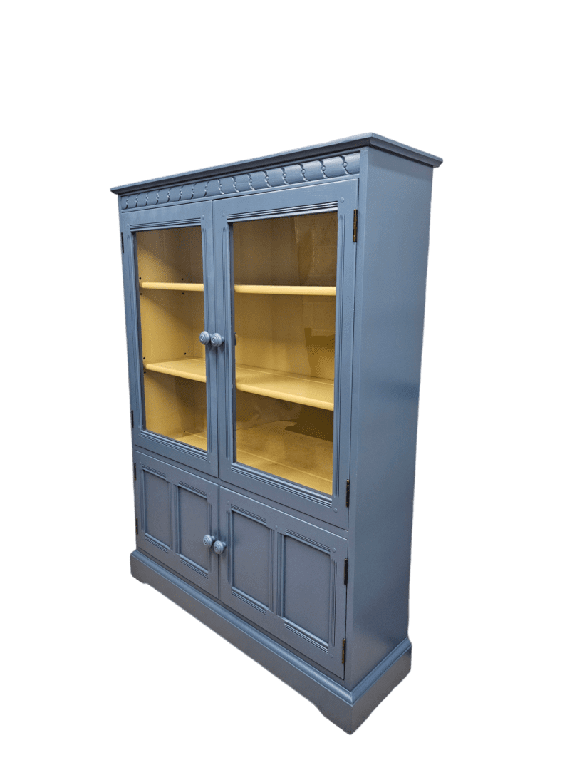 Ercol cabinet bookcase